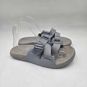 Chaco Chillos Women’s Sz 9 Blue Slide Sandals Slip On Strappy